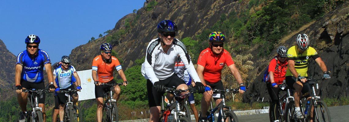 Cycling in Munnar