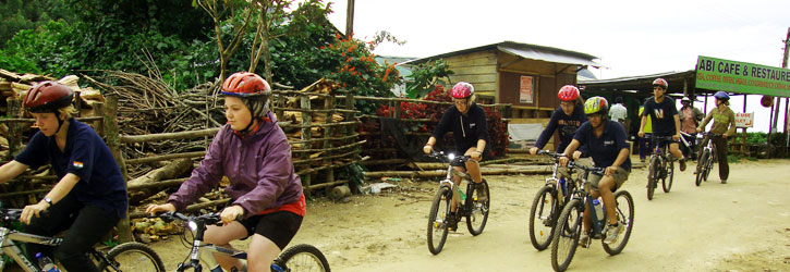 Cycling in Munnar